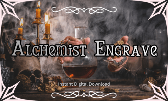 Alchemist Engrave: A Mystical Serif Font