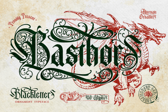 Basthors: A Bold Font for Business