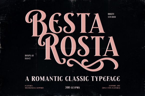 Besta Rosta: A Font for Timeless Business Style
