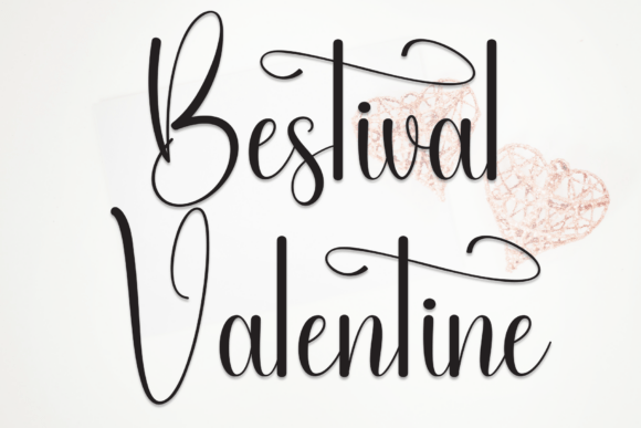 Bestival Valentine: A Stylish Script Font