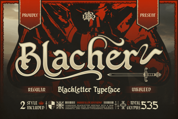 Blacher: A Bold Font for Impactful Campaigns
