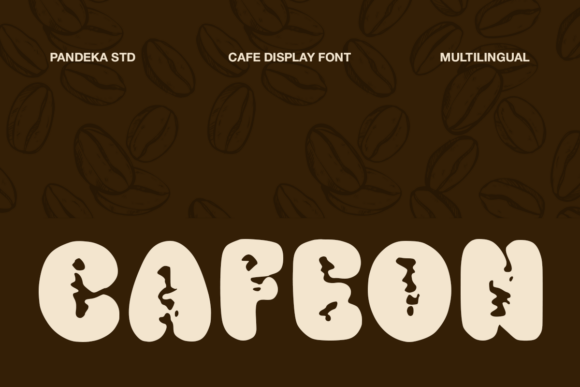 Cafeon: A Warm Display Font for Crafters