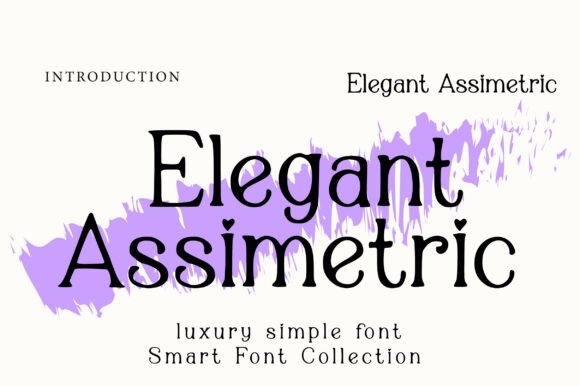 Elegant Assimetric: A Font for Refined Web Design