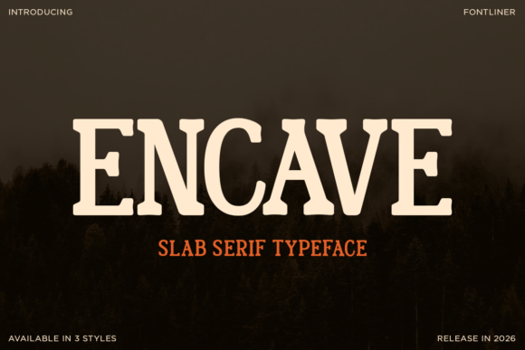 Encave: Bold Font for Impactful Design