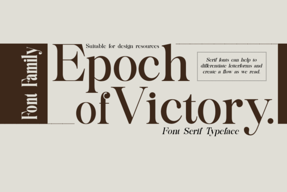 Epoch of Victory Font Review