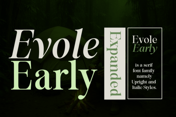 Evolve Early Expanded Font Review