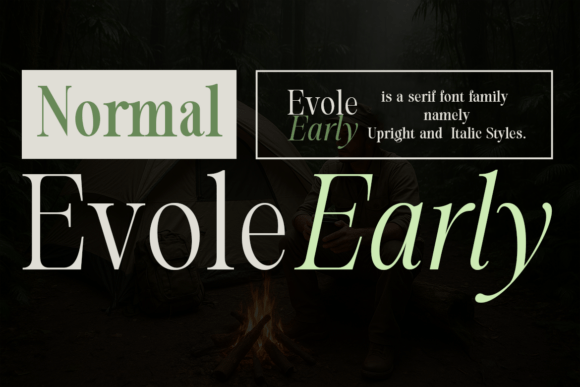 Evolve Early Normal: A Font for Clear Campaigns