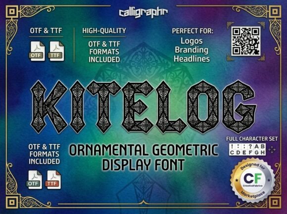 Kitelog: A Bold Display Font