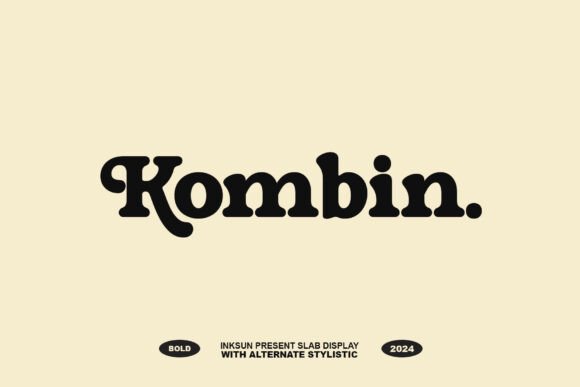 Kombin: A Bold Serif Font for Modern Marketing