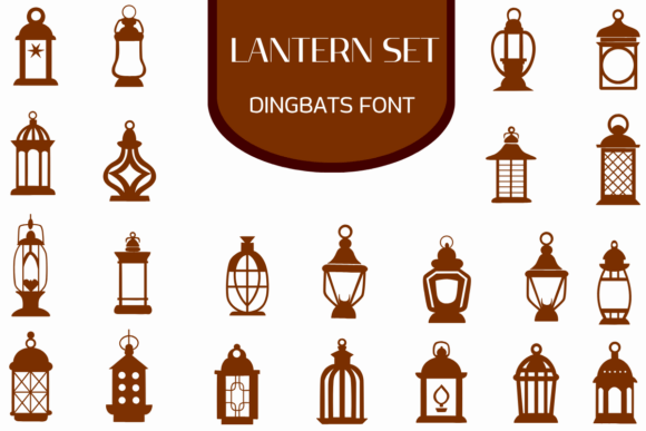 Lantern Set Font for Creative Projects