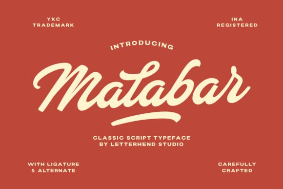 Malabar: A Script Typeface for Makers