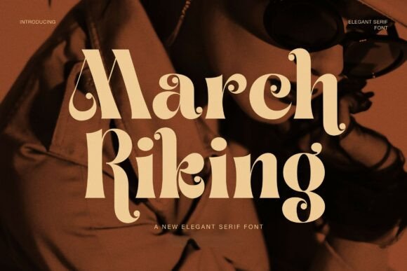 March Riking Font for Creative Makers