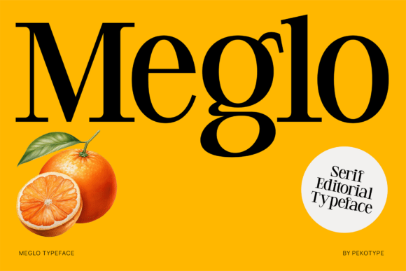 Meglo: A Stylish Serif for Business Branding
