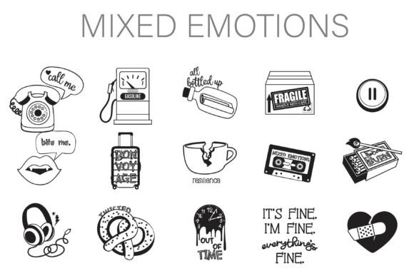 Mixed Emotions Font for Web Design
