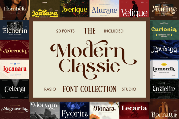 Modern Classic Font for Web Design
