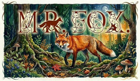 Mr. Fox: A Vintage Serif for Storybook Branding
