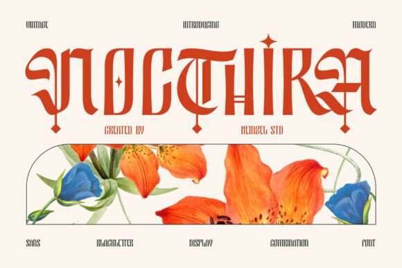 Nocthira: A Bold Font for Business Branding