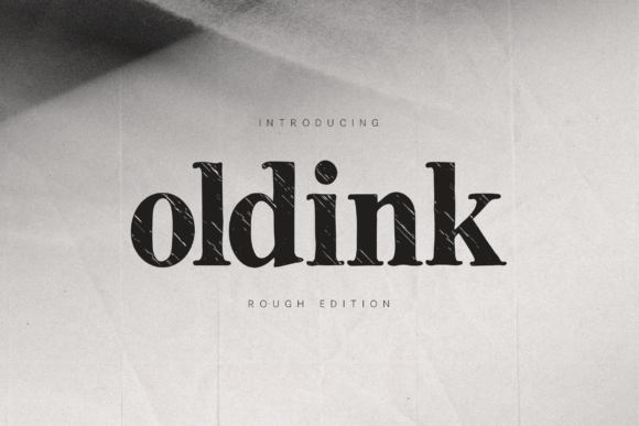Oldink: A Vintage Serif Font