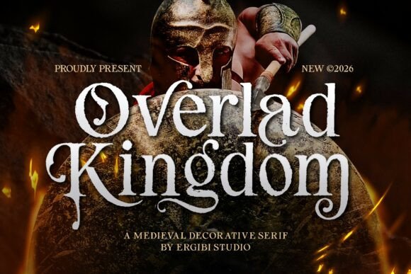 Overlad Kingdom Font for Web Design