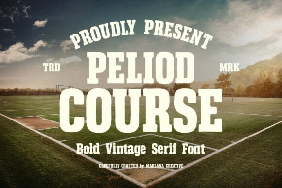 Peliod Course: A Bold Font for Business Branding