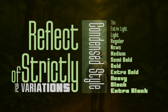 Reflect of Strictly: A Font for Clarity
