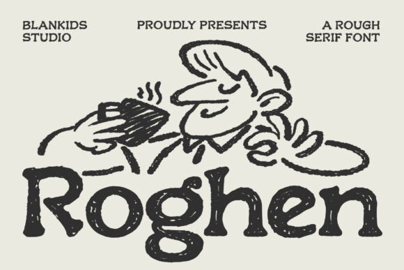 Roghen: A Bold Serif for Impactful Campaigns