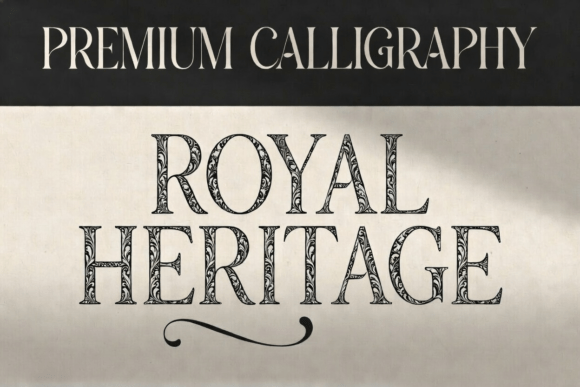 Royal Heritage Font for Elegant Branding