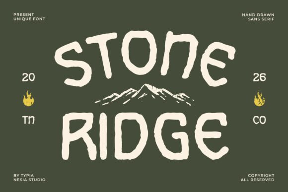 Stone Ridge Font for Creative Projects