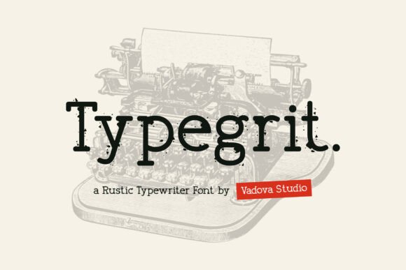 Typegrit: A Vintage Serif Font for Web Design