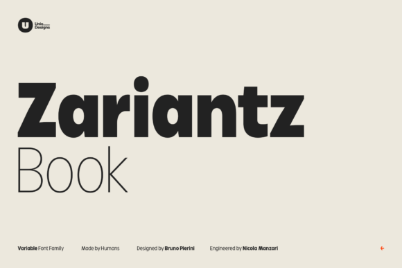 Zariantz Book: A Thoughtful Sans Serif for Editorial Calm